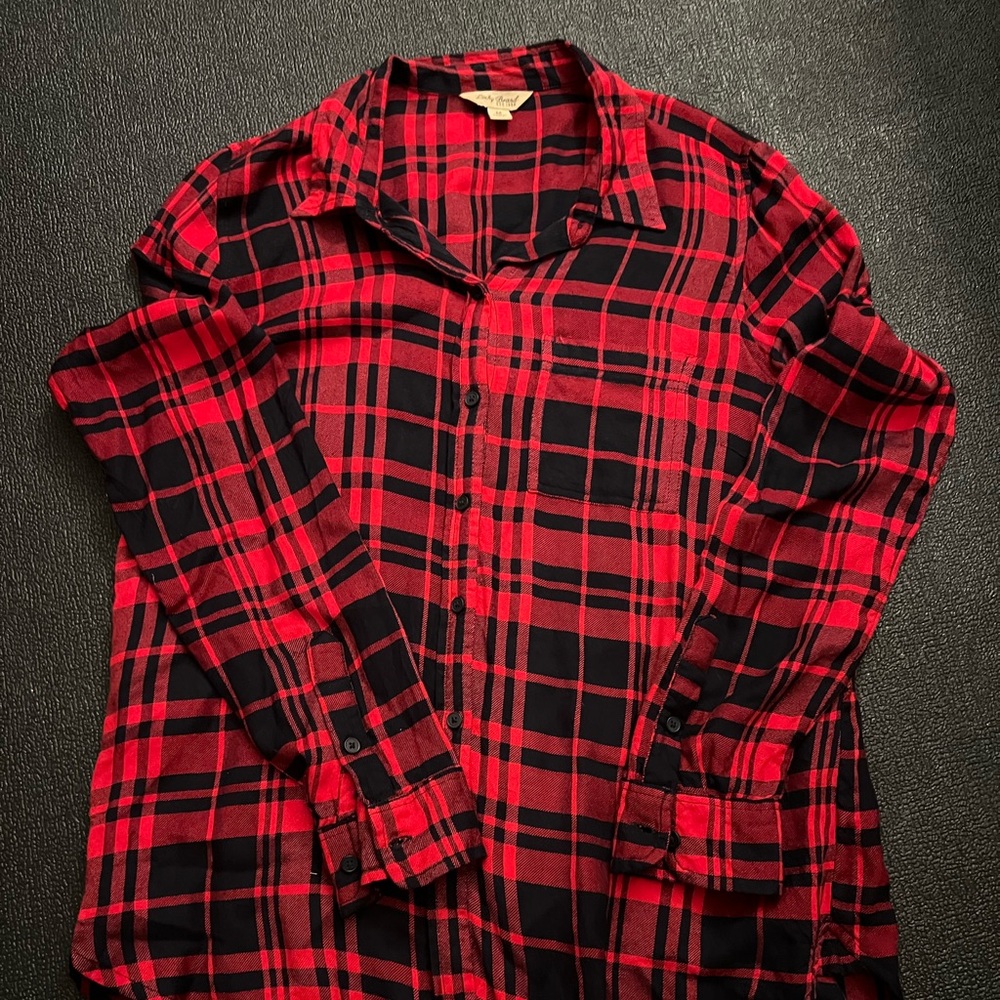Lucky brand medium women’s flannel